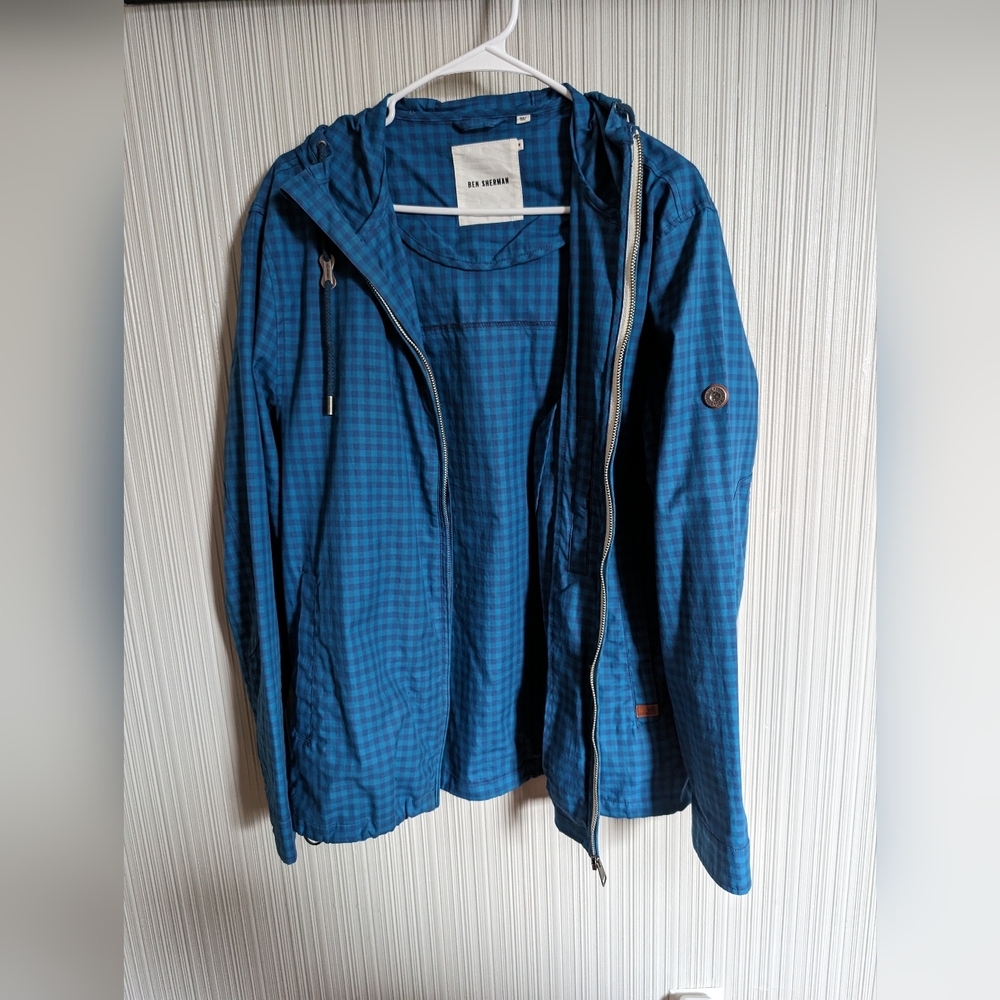 Ben Sherman Blue Mens Jacket Size Medium